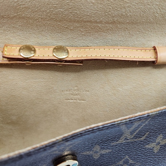 Preloved Louis Vuitton Vintage Monogram Canvas Pochette Twin PM Shoulder Bag - Picture 11 of 12
